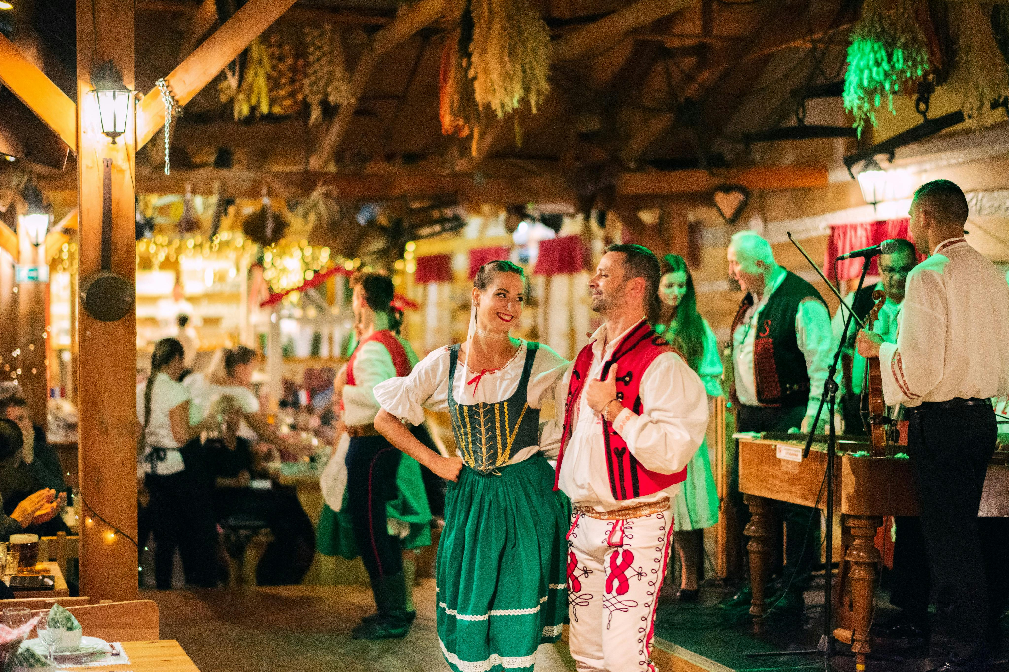 Prague: Traditional Dinner with Folk Show + Private Transfer - Photo 1 of 16
